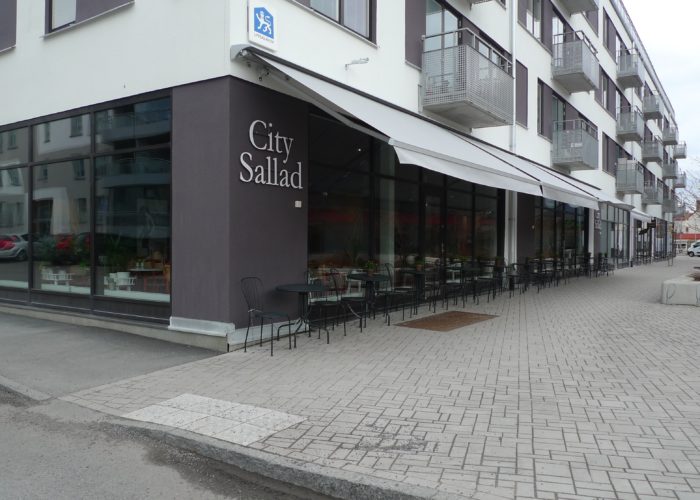 Citysallad på Mimmi Ekholms Plats